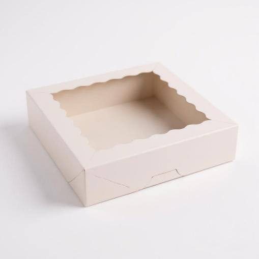 Muffin / Chocolate Box with Clear Window (Pack of 10)
