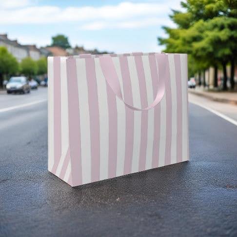 Luxury Gift Bag With Stripes