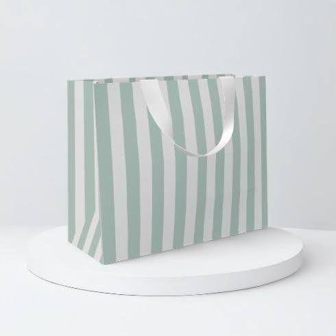 Luxury Gift Bag With Stripes